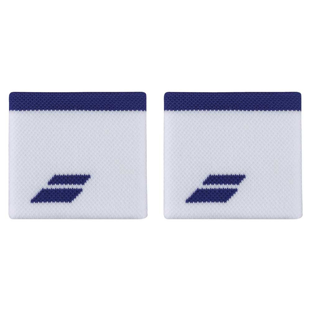 MUÑEQUERA BABOLAT BLANCO AZUL 2024