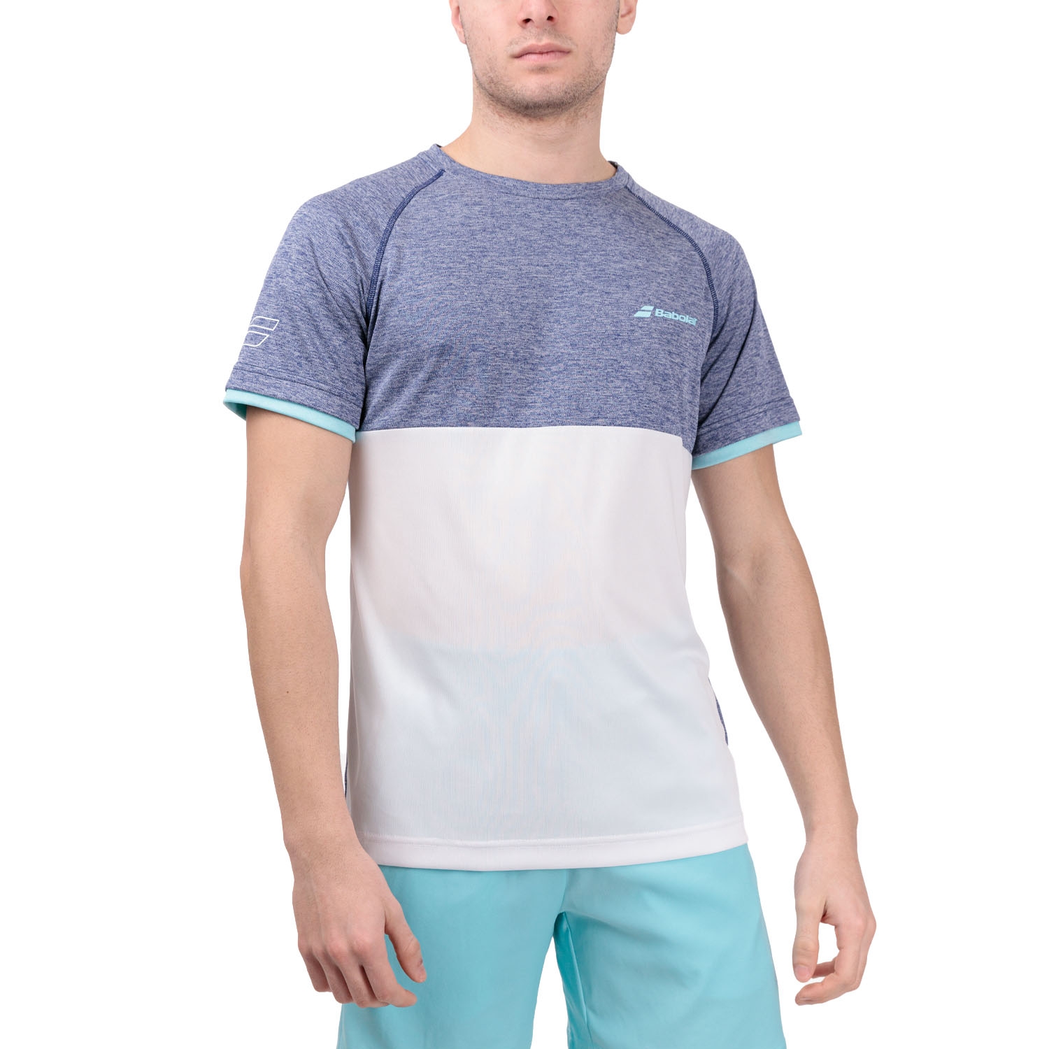CAMISETA BABOLAT PLAY CREW NECK TEE MEN WHITE