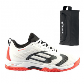ZAPATILLAS BULLPADEL BEKER 22V BLANCO NEGRO