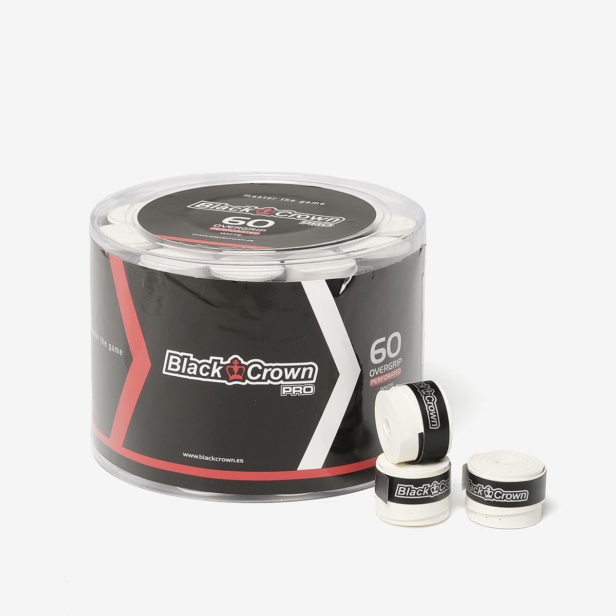 TAMBOR DE OVERGRIP BLACK CROWN BLANCOS 60UD