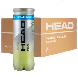 CAJON DE PELOTAS HEAD PADEL PRO+ 24 BOTES