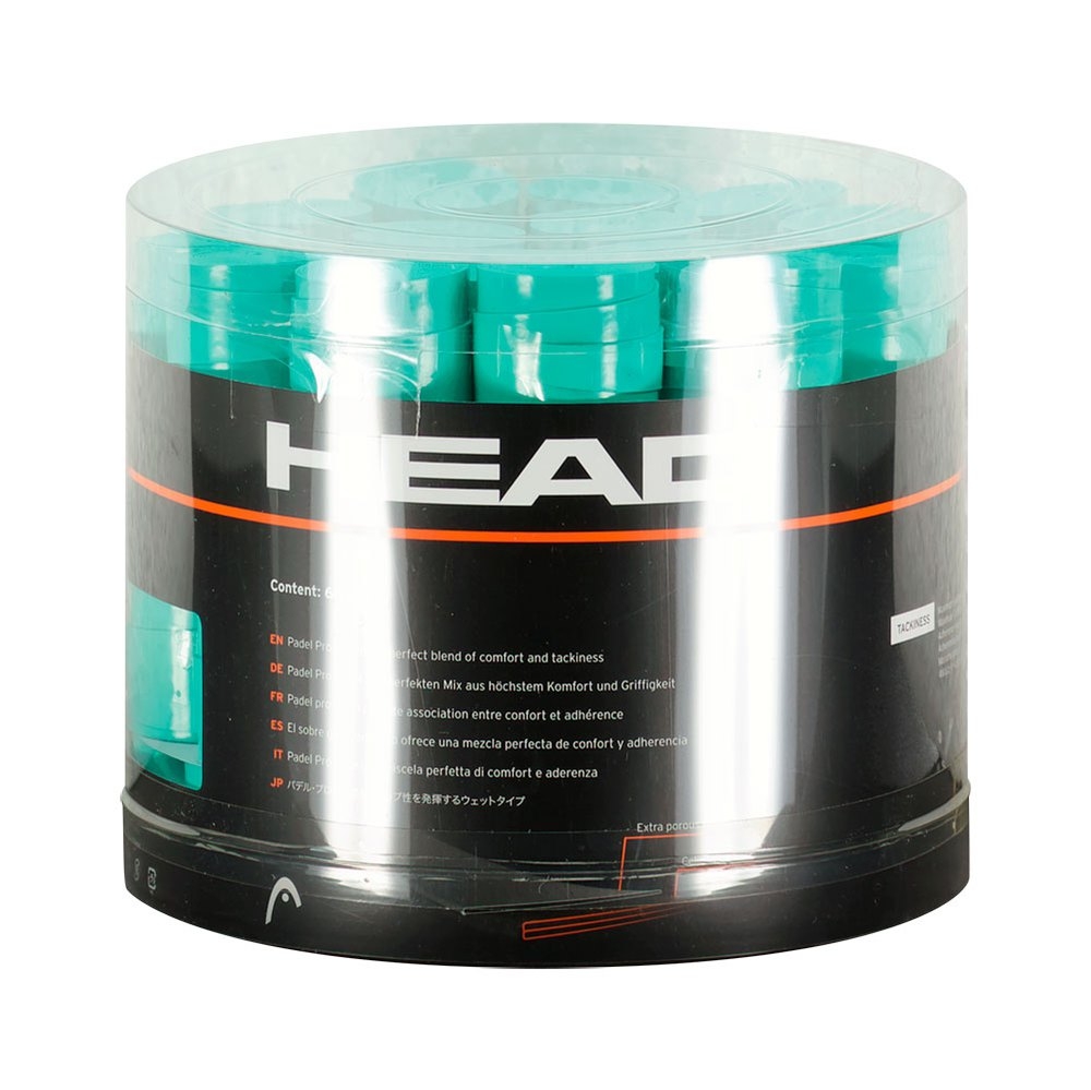 TAMBOR DE OVERGRIP HEAD PADEL PRO 60 VERDE