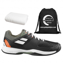 ZAPATILLAS BABOLAT PULSION MEN NEGRO-VERDE