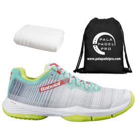 ZAPATILLAS BABOLAT JET RITMA WOMEN GREY/SRING BOUQUET 31S21753